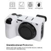 Sony ILCE-6700/A6700 Litchi Texture Silicone Case (White) - 4
