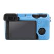 Sony ILCE-6700/A6700 Blue Glossy Silicone Protective Case - 3