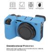 Sony ILCE-6700/A6700 Blue Glossy Silicone Protective Case - 4