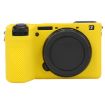 Sony ILCE-6700/A6700 Yellow Glossy Soft Silicone Protective Case - 2