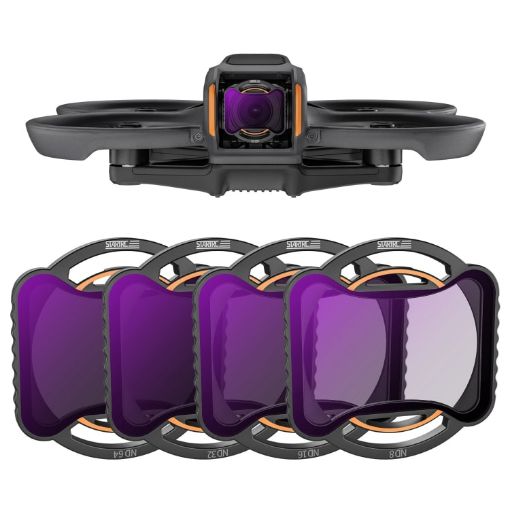 STARTRC 4-in-1 ND Lens Filter Set for DJI Avata 2 Drone (ND8/16/32/64) - 1