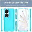 Honor 70 Pro 5G TPU Phone Case - Candy Series, Transparent Blue - 2