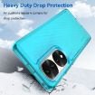 Honor 70 Pro 5G TPU Phone Case - Candy Series, Transparent Blue - 3