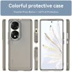Honor 70 Pro+ 5G Transparent Grey TPU Candy Series Phone Case - 2