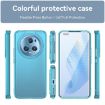 Honor Magic5 Pro Candy Series Transparent Blue TPU Case - 2