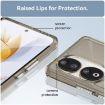 Honor 90 TPU Phone Case - Candy Series Transparent Grey - 6
