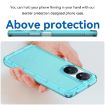 Honor 90 Smart Candy Series Phone Case - Transparent Blue TPU - 4