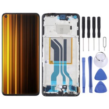 Original AMOLED LCD Screen for Realme GT Neo 3T with Frame - 1