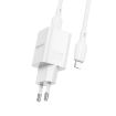 BOROFONE BN13 PD30W Charger with Type-C to 8 Pin Cable, EU Plug - 2