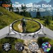 LEMFO GTS4/LT09 Fitness Smartwatch, Steel Strap, Health Monitor, Silver - 3