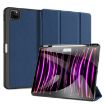 iPad Pro 13 2024 DUX DUCIS Blue Cloth Texture Magnetic Case - 2
