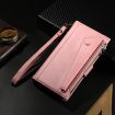 Moto G86 Power ESEBLE Retro Frosted RFID Leather Case (Rose Gold) - 2