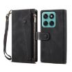 Motorola Edge 60 Pro Retro Frosted RFID Leather Case (Black) - 1