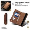 Motorola Edge 60 Pro Frosted RFID Leather Case (Brown) - 5