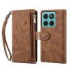 Motorola Edge 60 ESEBLE RFID Leather Phone Case in Brown - 1