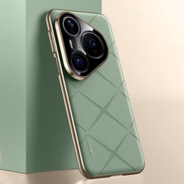 Huawei Pura 80 Pro Ultra 5G Green Leather Phone Case - 1
