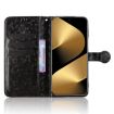 Huawei Pura 80 Ultra 5G Black Leather Honeycomb Phone Case - 4
