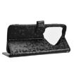 Huawei Pura 80 Ultra 5G Black Leather Honeycomb Phone Case - 5