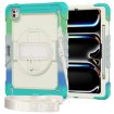 iPad Pro 13 2024 Silicone Hybrid Protective Case (Rainbow Blue) - 2