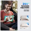 iPad Pro 13 2024 Silicone Hybrid Protective Case (Rainbow Blue) - 6