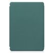 iPad Pro 13 2024 Dark Green Transparent Leather Case with Keyboard - 2
