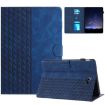 Samsung Galaxy Tab A 10.1 T580 Leather Case (Embossed, Blue) - 1
