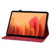 Lily Embossed Leather Case for Samsung Galaxy Tab A7 10.4 (Red) - 5