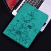 Galaxy Tab S2 9.7 T810 T815 Green Lily Leather Case - 2