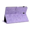 Lily Embossed Leather Case for Samsung Galaxy Tab S4 10.5 (Purple) - 5