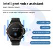 LC18 1.53" IP67 Sport Smart Watch with Earbuds, Health Monitor (Blue) - 4