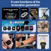G40S 2.06" IP67 BT5.2 Smart Watch, Health Monitor, Bluetooth Call (Black) - 4