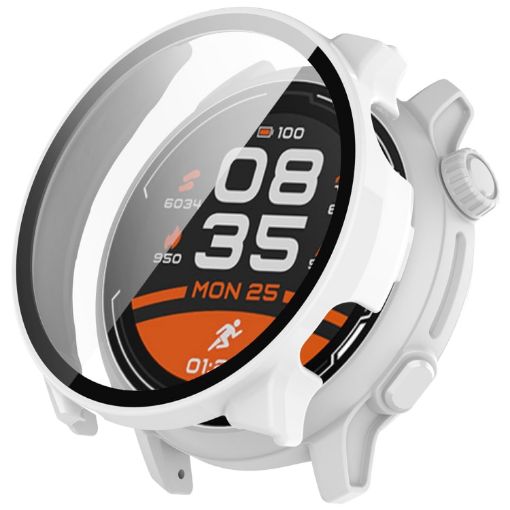 COROS Pace 2 PC+ Tempered Film Watch Case (White) - 1