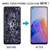 OPPO Reno7 Z 5G OLED LCD Screen Digitizer Assembly with Frame - 6