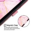 Vivo S30 PT003 Pink Purple Gold Marble Flip Leather Case - 3