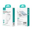 USAMS CC254 30W Dual Port GaN Fast Charger, EU Plug (White) - 3