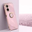 XINLI TPU Phone Case with Ring Holder for Redmi A5/Poco C71, Purple - 1