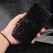 Ulefone Note 20 Pro Black Leather Honeycomb Dot Phone Case - 6