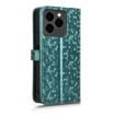 Ulefone Note 20 Pro Green Leather Phone Case with Honeycomb Texture - 3
