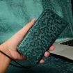 Ulefone Note 20 Pro Green Leather Phone Case with Honeycomb Texture - 6