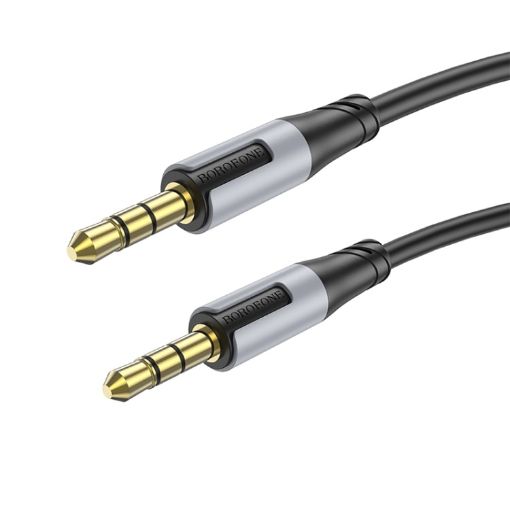 Borofone BL19 1m AUX Creator 3.5mm Audio Cable (Black) - 1