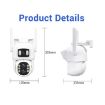 ESCAM QF500 10X Optical Zoom 5+5MP WiFi Camera (AU Plug) - 3