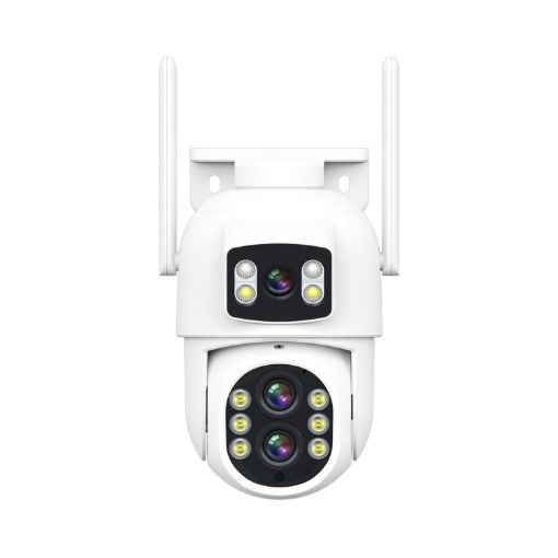 ESCAM QF500 10X Zoom 5+5MP WiFi Camera with Motion Detection UK Plug - 1
