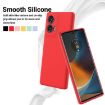 Motorola Edge 50 Fusion Red Silicone Dropproof Full Coverage Case - 3