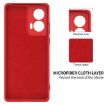 Motorola Edge 50 Fusion Red Silicone Dropproof Full Coverage Case - 6