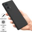 Motorola Edge 50 Fusion Black Silicone Dropproof Full Coverage Case - 2