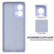Motorola Edge 50 Fusion Purple Liquid Silicone Dropproof Case - 6