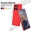 Motorola Edge 60 Pro Red Silicone Dropproof Full Coverage Case - 3