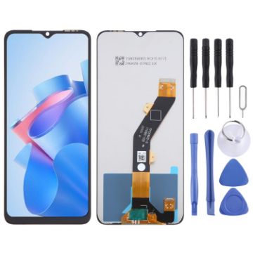 itel P40 OEM LCD Screen with Digitizer Full Assembly - 1
