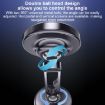 Yesido C210 Black Magnetic Double Ball Car Holder - 4