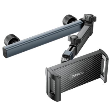 Yesido C294 Telescopic Car Holder - Black - 1
